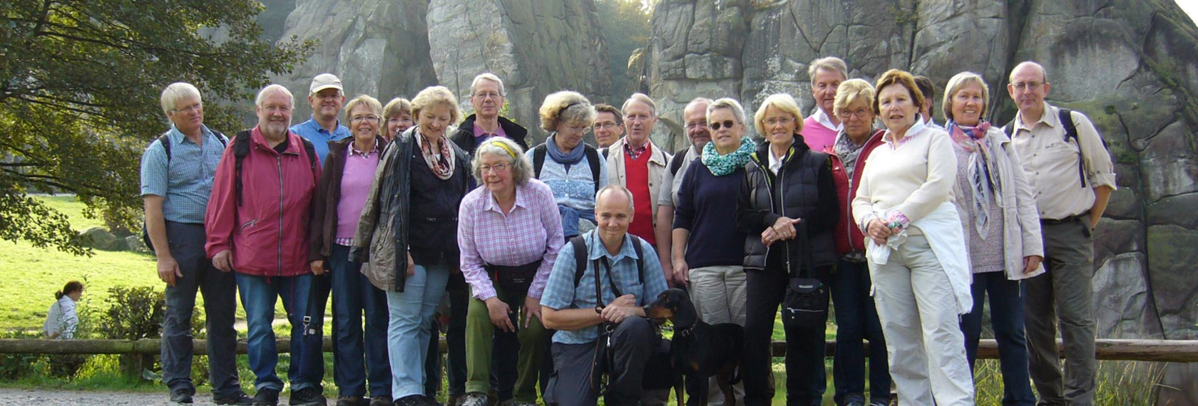 Aktion Herzwandern mit der Selbshilfegruppe für Herzkranke